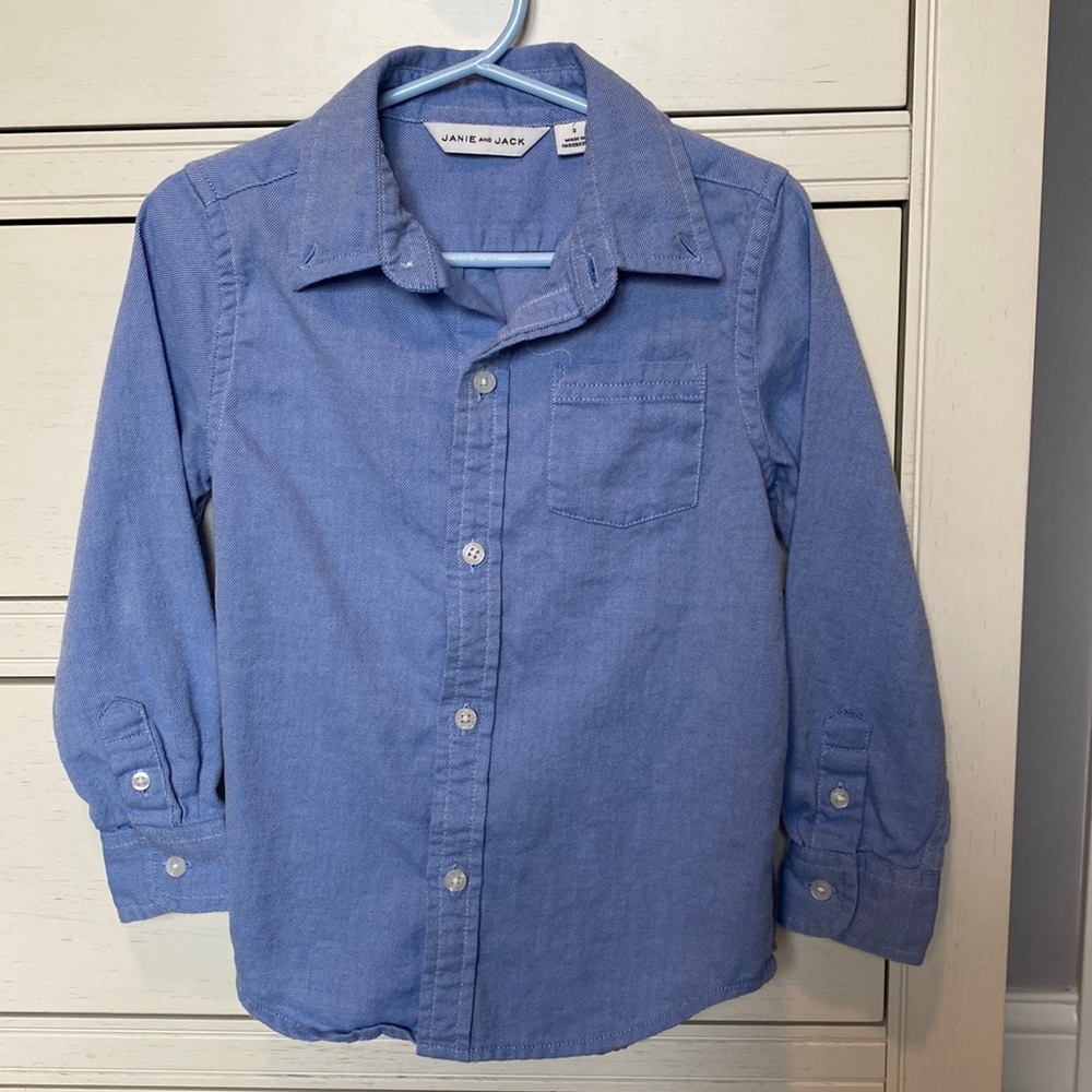 Janie and Jack toddler button down shirt